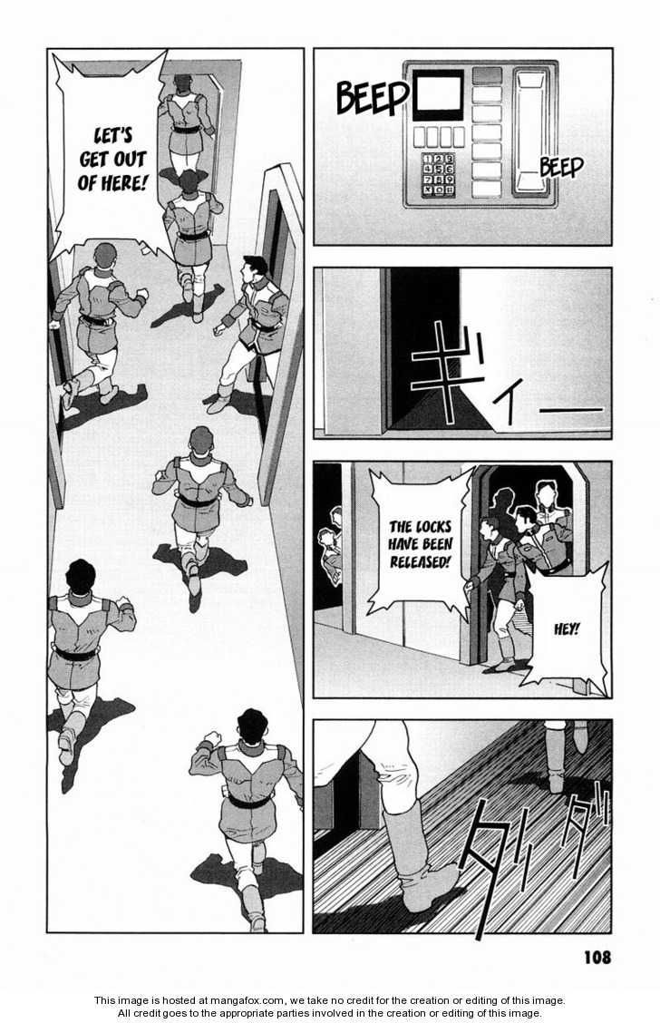 Kidou Senshi Gundam: C.D.A. Wakaki Suisei no Shouzou Chapter 15 page 108 - Chapter 15 : 15 Inauguration \ 16 Heartache \ 17 Escape \ 18 Emergency