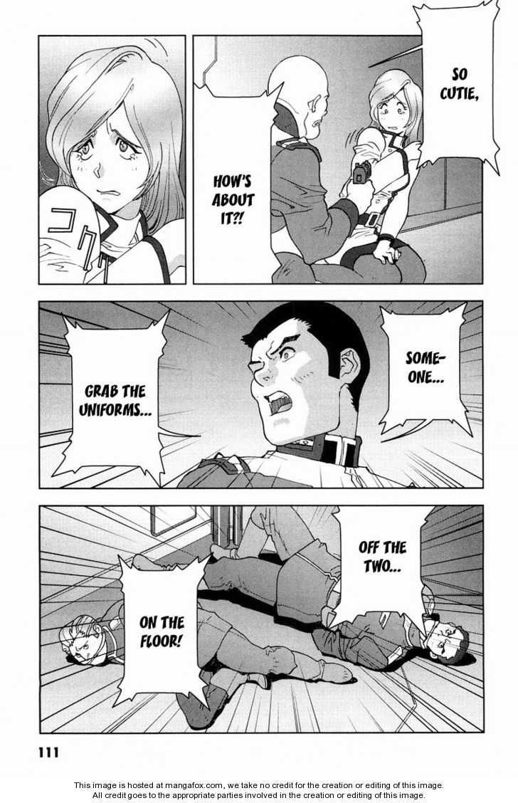 Kidou Senshi Gundam: C.D.A. Wakaki Suisei no Shouzou Chapter 15 page 111 - Chapter 15 : 15 Inauguration \ 16 Heartache \ 17 Escape \ 18 Emergency
