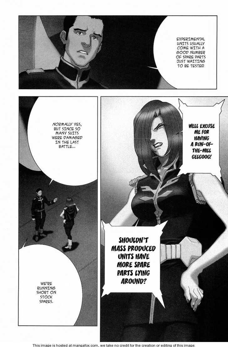 Kidou Senshi Gundam: C.D.A. Wakaki Suisei no Shouzou Chapter 15 page 117 - Chapter 15 : 15 Inauguration \ 16 Heartache \ 17 Escape \ 18 Emergency