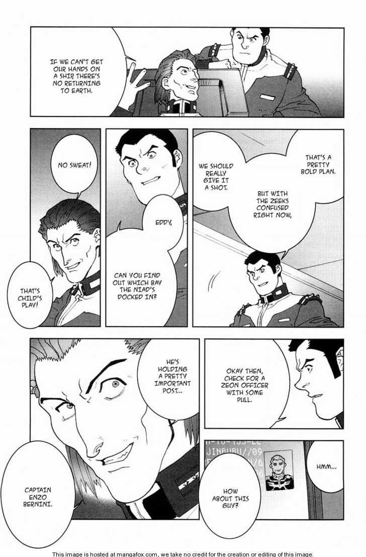 Kidou Senshi Gundam: C.D.A. Wakaki Suisei no Shouzou Chapter 15 page 130 - Chapter 15 : 15 Inauguration \ 16 Heartache \ 17 Escape \ 18 Emergency