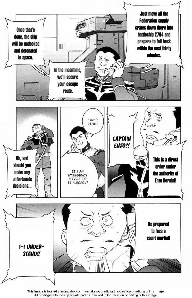 Kidou Senshi Gundam: C.D.A. Wakaki Suisei no Shouzou Chapter 15 page 132 - Chapter 15 : 15 Inauguration \ 16 Heartache \ 17 Escape \ 18 Emergency