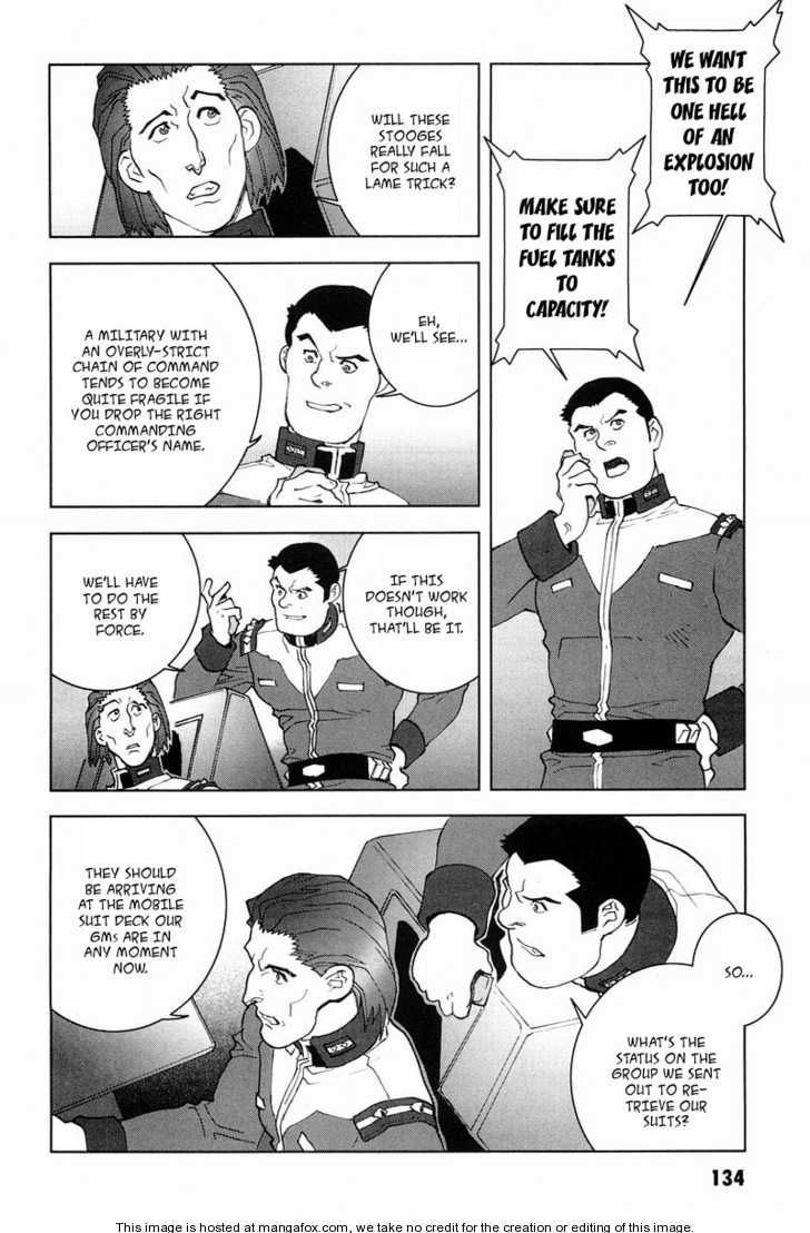 Kidou Senshi Gundam: C.D.A. Wakaki Suisei no Shouzou Chapter 15 page 133 - Chapter 15 : 15 Inauguration \ 16 Heartache \ 17 Escape \ 18 Emergency