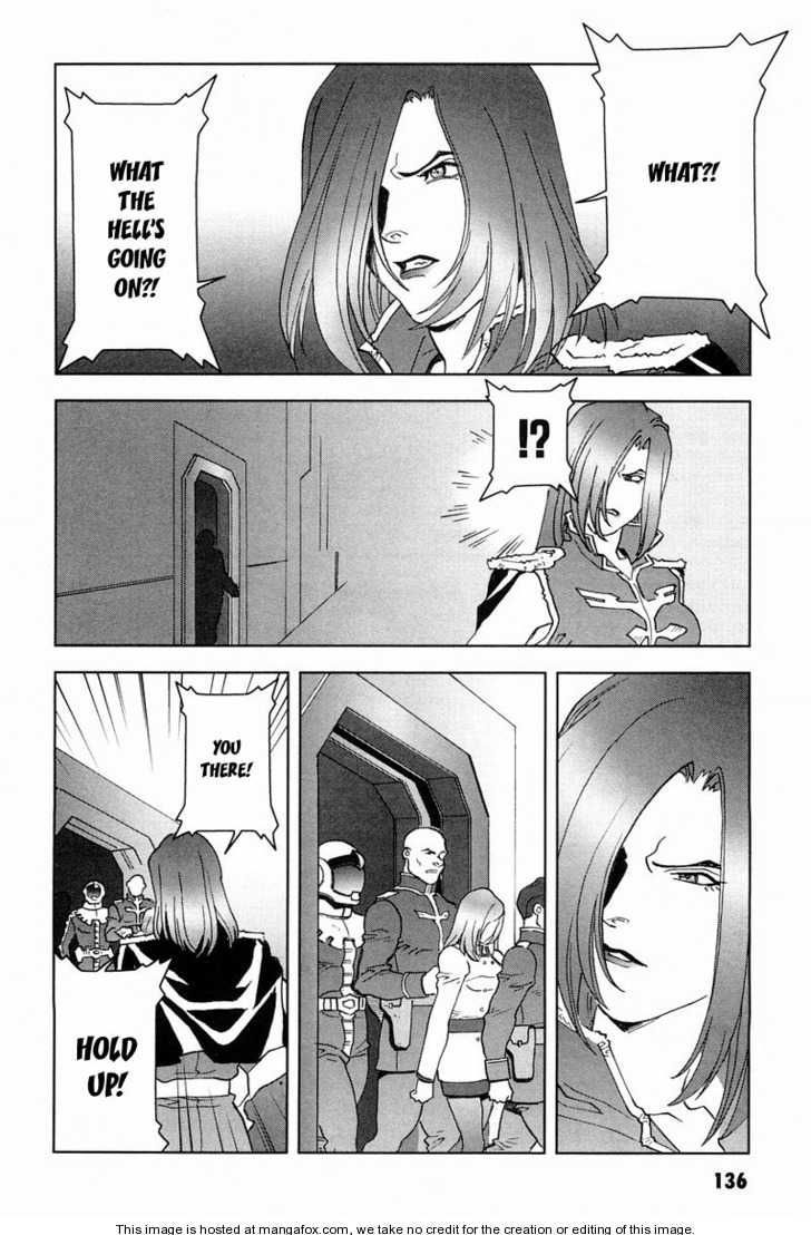Kidou Senshi Gundam: C.D.A. Wakaki Suisei no Shouzou Chapter 15 page 135 - Chapter 15 : 15 Inauguration \ 16 Heartache \ 17 Escape \ 18 Emergency