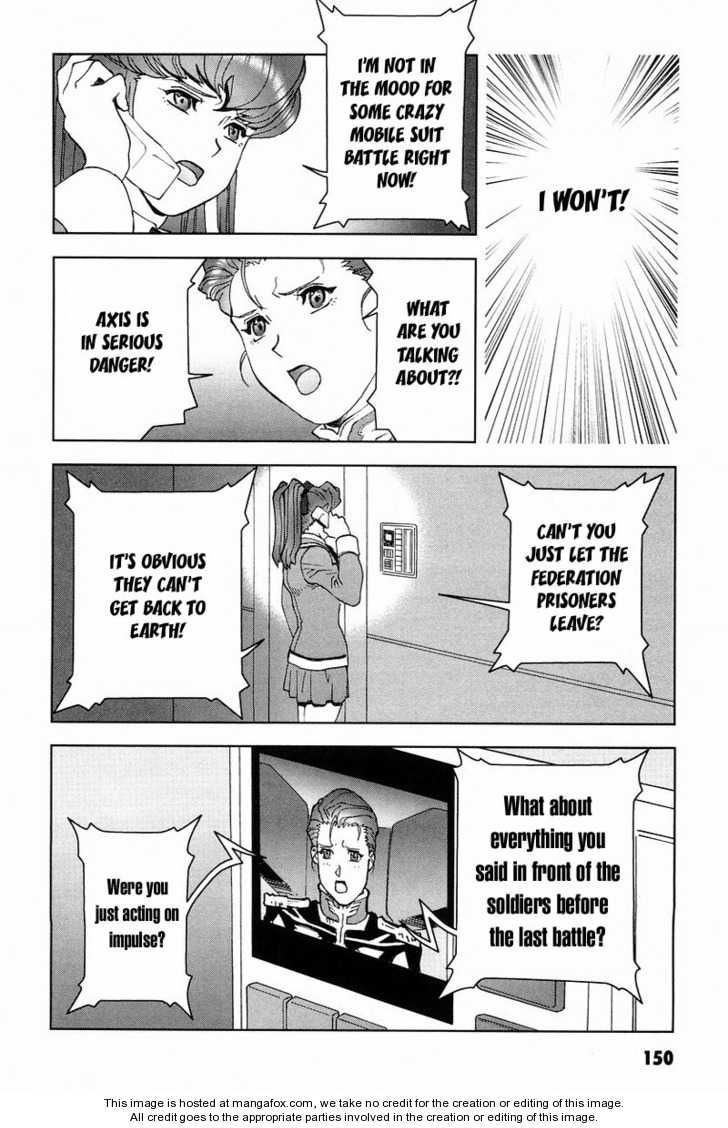 Kidou Senshi Gundam: C.D.A. Wakaki Suisei no Shouzou Chapter 15 page 149 - Chapter 15 : 15 Inauguration \ 16 Heartache \ 17 Escape \ 18 Emergency