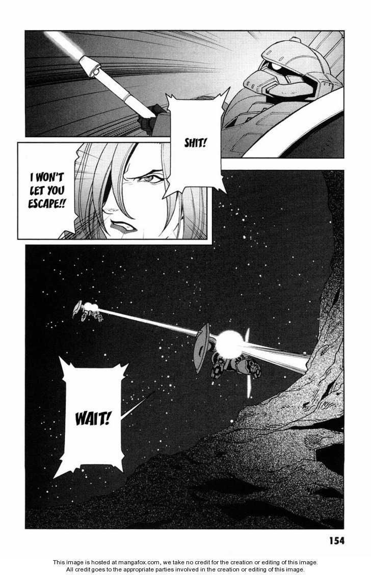 Kidou Senshi Gundam: C.D.A. Wakaki Suisei no Shouzou Chapter 15 page 153 - Chapter 15 : 15 Inauguration \ 16 Heartache \ 17 Escape \ 18 Emergency
