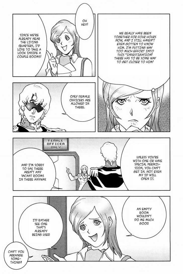 Kidou Senshi Gundam: C.D.A. Wakaki Suisei no Shouzou Chapter 15 page 30 - Chapter 15 : 15 Inauguration \ 16 Heartache \ 17 Escape \ 18 Emergency