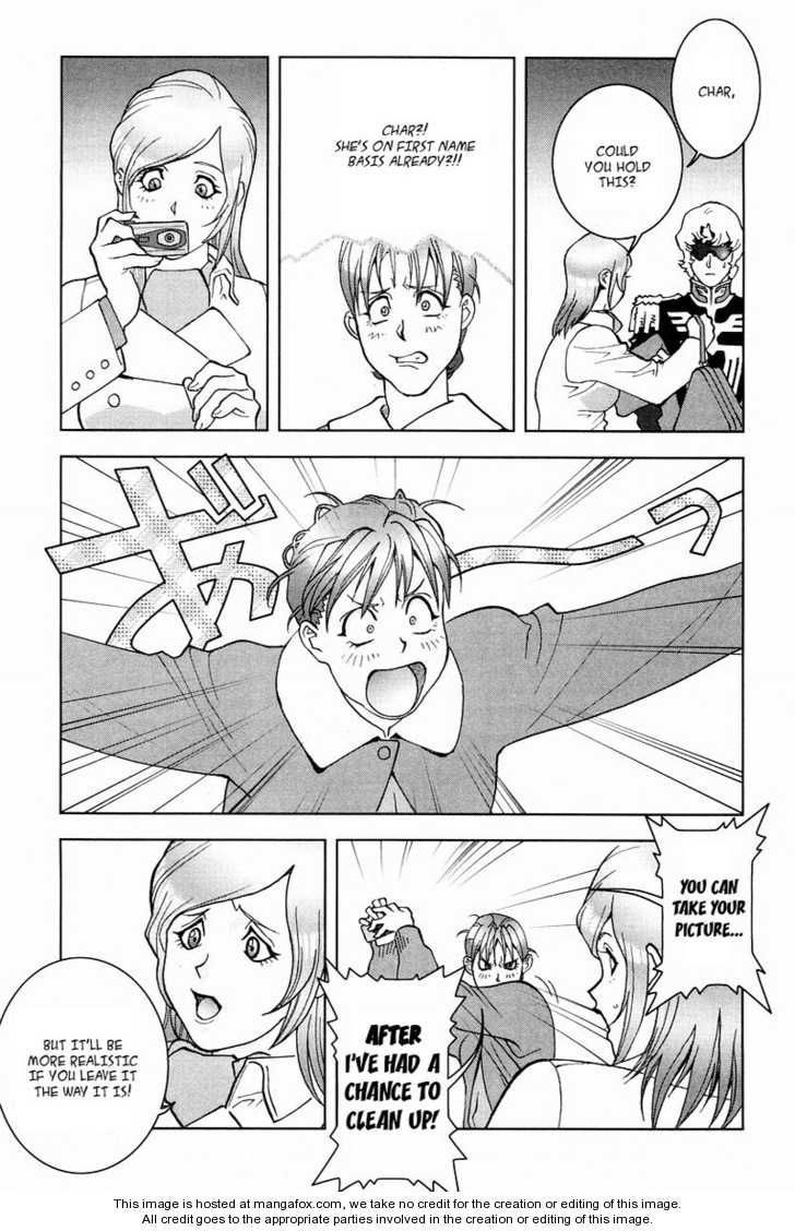 Kidou Senshi Gundam: C.D.A. Wakaki Suisei no Shouzou Chapter 15 page 34 - Chapter 15 : 15 Inauguration \ 16 Heartache \ 17 Escape \ 18 Emergency