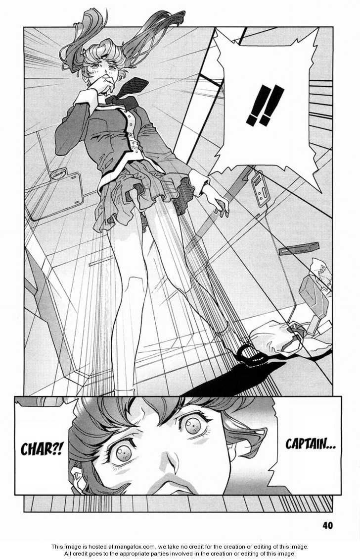 Kidou Senshi Gundam: C.D.A. Wakaki Suisei no Shouzou Chapter 15 page 41 - Chapter 15 : 15 Inauguration \ 16 Heartache \ 17 Escape \ 18 Emergency