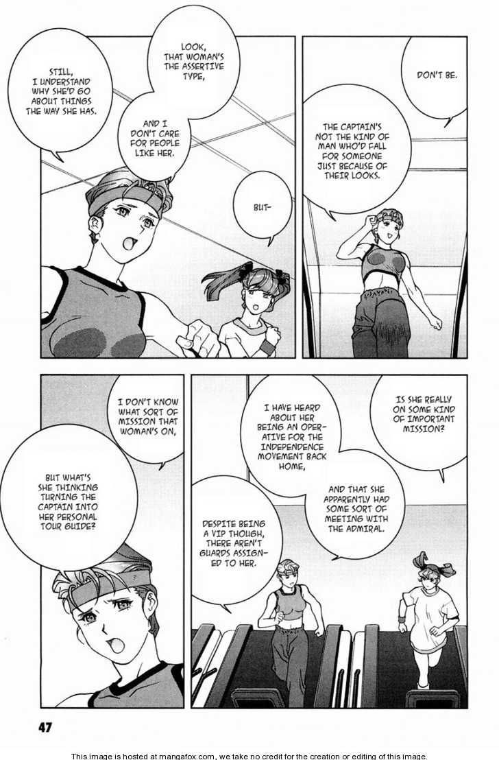 Kidou Senshi Gundam: C.D.A. Wakaki Suisei no Shouzou Chapter 15 page 48 - Chapter 15 : 15 Inauguration \ 16 Heartache \ 17 Escape \ 18 Emergency
