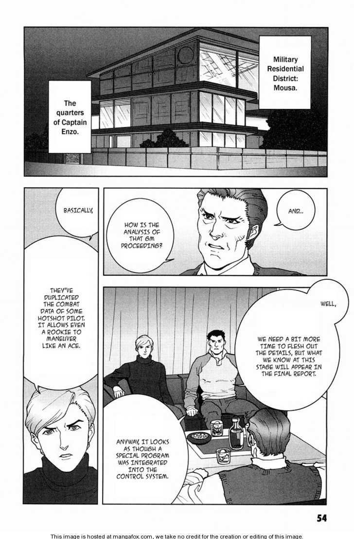 Kidou Senshi Gundam: C.D.A. Wakaki Suisei no Shouzou Chapter 15 page 55 - Chapter 15 : 15 Inauguration \ 16 Heartache \ 17 Escape \ 18 Emergency