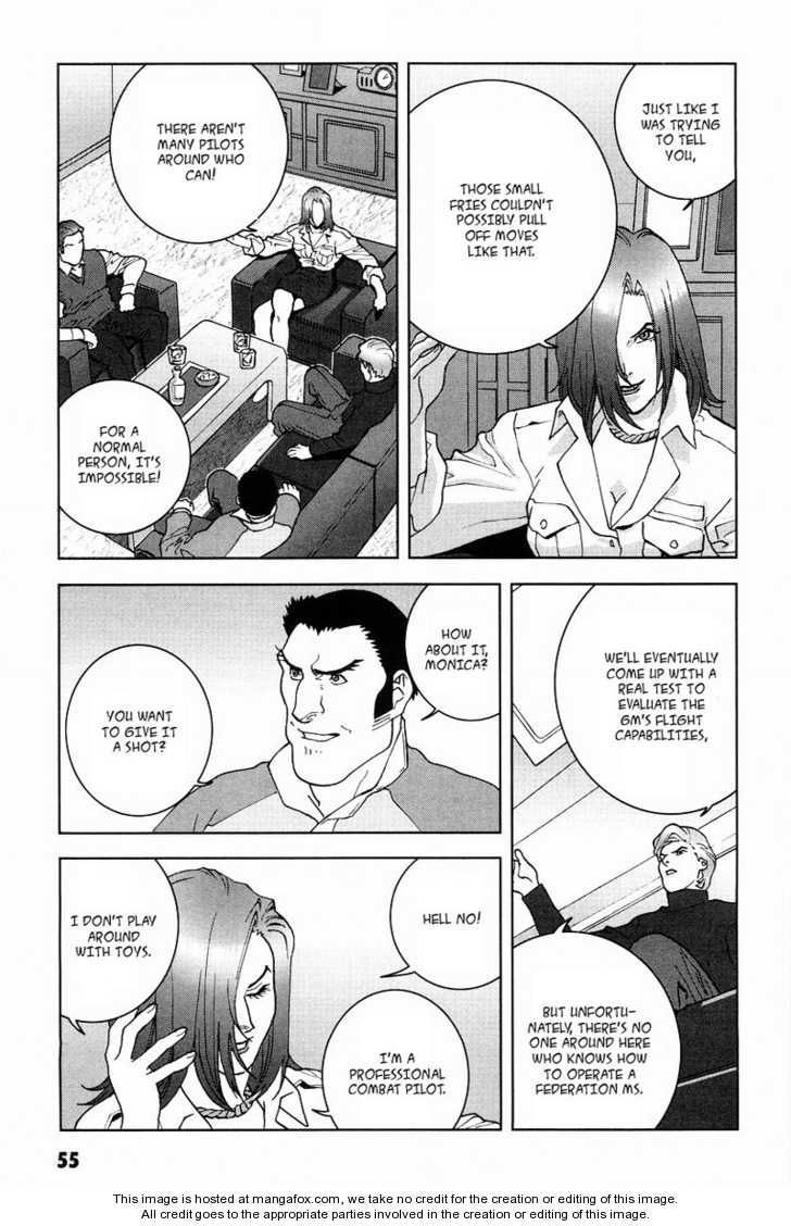 Kidou Senshi Gundam: C.D.A. Wakaki Suisei no Shouzou Chapter 15 page 56 - Chapter 15 : 15 Inauguration \ 16 Heartache \ 17 Escape \ 18 Emergency