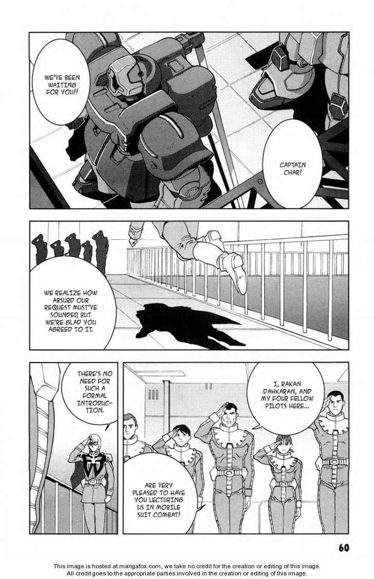 Kidou Senshi Gundam: C.D.A. Wakaki Suisei no Shouzou Chapter 15 page 61 - Chapter 15 : 15 Inauguration \ 16 Heartache \ 17 Escape \ 18 Emergency
