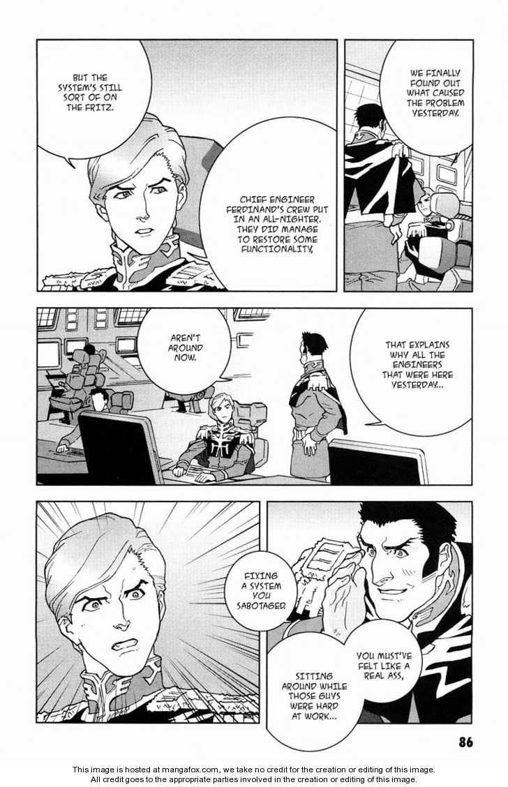 Kidou Senshi Gundam: C.D.A. Wakaki Suisei no Shouzou Chapter 15 page 86 - Chapter 15 : 15 Inauguration \ 16 Heartache \ 17 Escape \ 18 Emergency