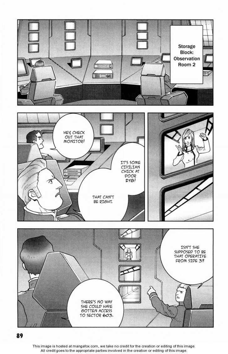 Kidou Senshi Gundam: C.D.A. Wakaki Suisei no Shouzou Chapter 15 page 89 - Chapter 15 : 15 Inauguration \ 16 Heartache \ 17 Escape \ 18 Emergency