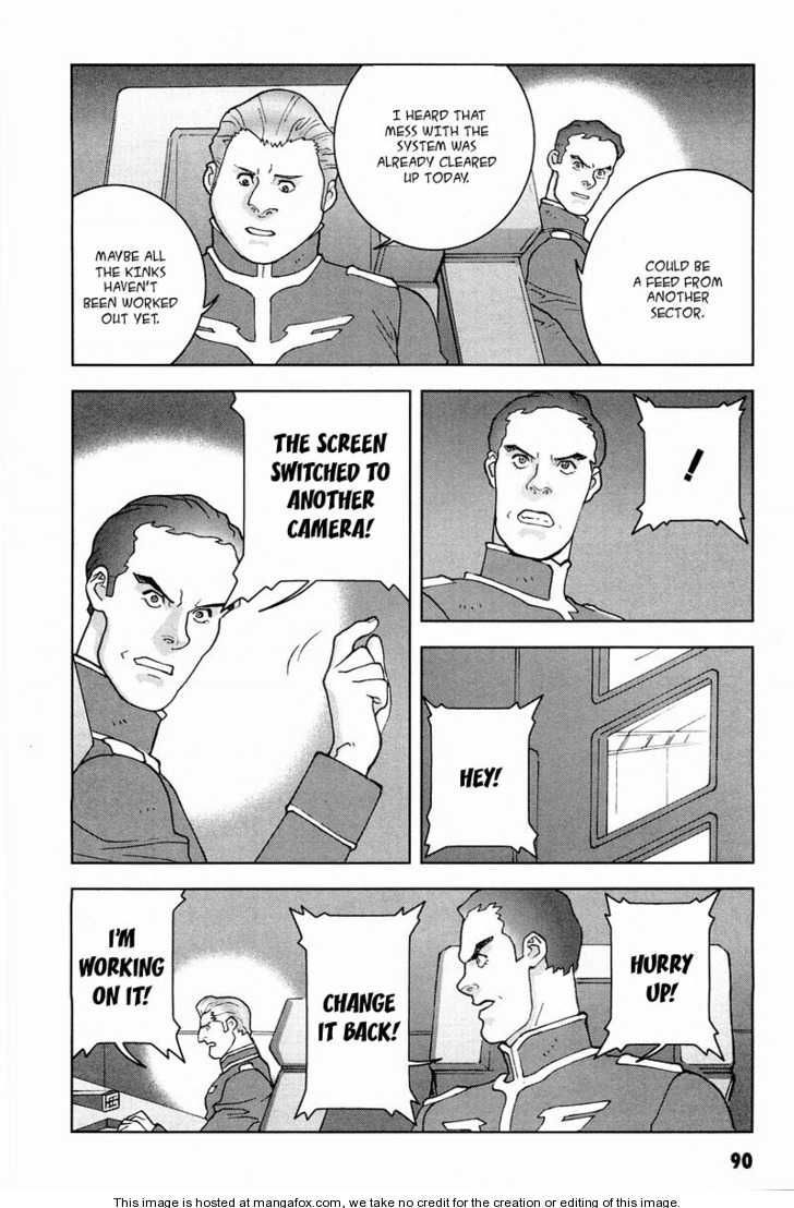 Kidou Senshi Gundam: C.D.A. Wakaki Suisei no Shouzou Chapter 15 page 90 - Chapter 15 : 15 Inauguration \ 16 Heartache \ 17 Escape \ 18 Emergency