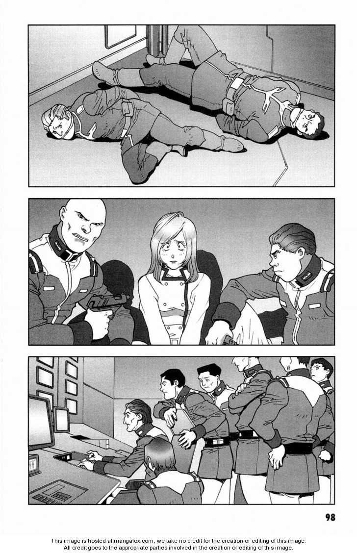 Kidou Senshi Gundam: C.D.A. Wakaki Suisei no Shouzou Chapter 15 page 98 - Chapter 15 : 15 Inauguration \ 16 Heartache \ 17 Escape \ 18 Emergency