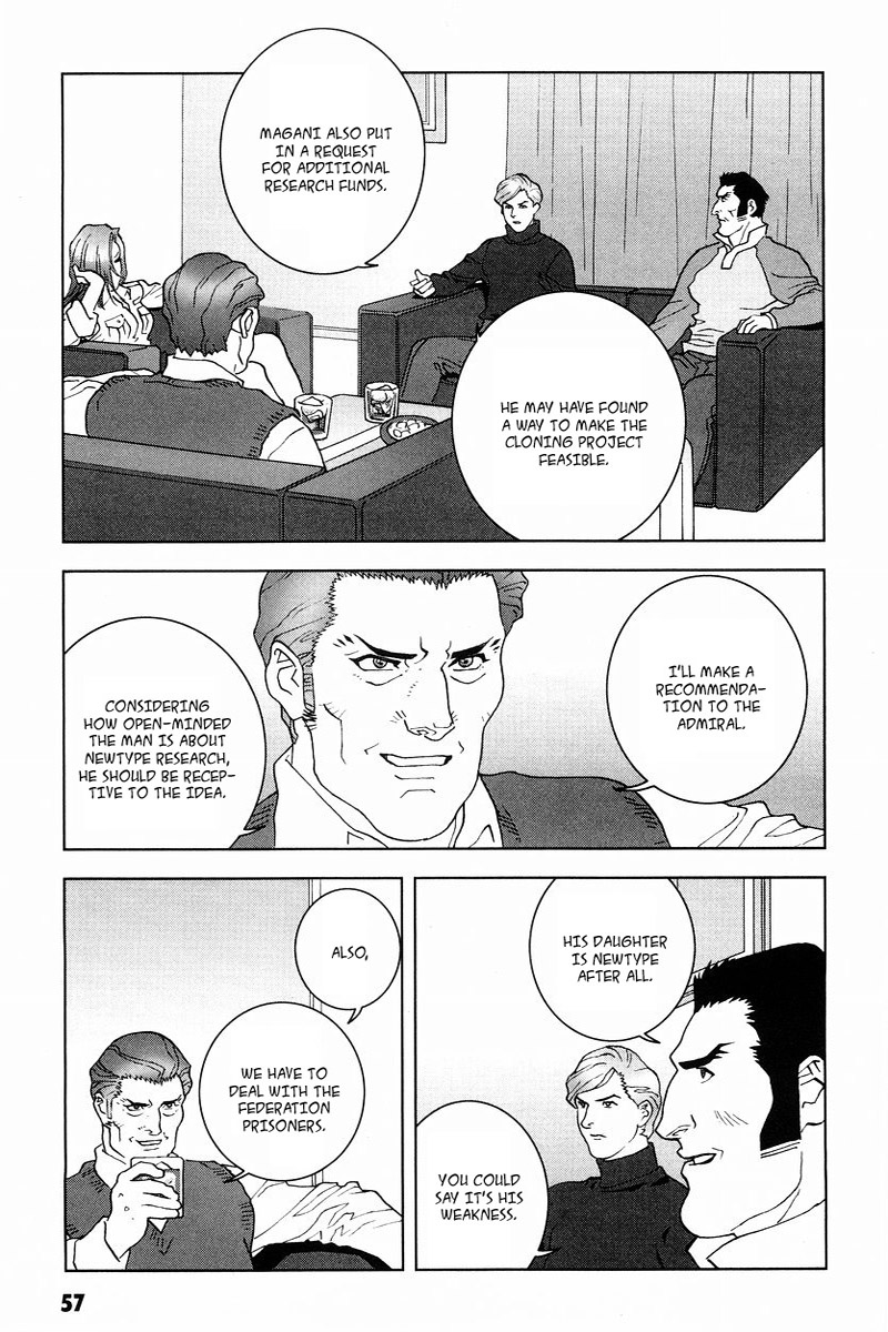 Kidou Senshi Gundam: C.D.A. Wakaki Suisei no Shouzou Chapter 16.2 page 17 - Chapter 16 v2 : file sixteen - heartache