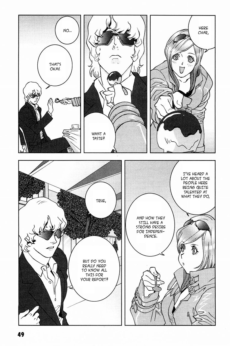 Kidou Senshi Gundam: C.D.A. Wakaki Suisei no Shouzou Chapter 16.2 page 9 - Chapter 16 v2 : file sixteen - heartache