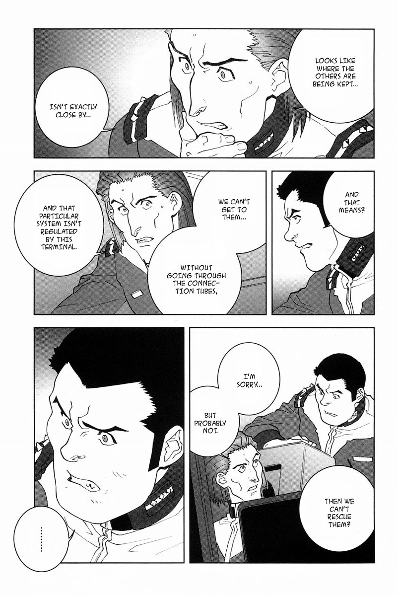 Kidou Senshi Gundam: C.D.A. Wakaki Suisei no Shouzou Chapter 18.2 page 14 - Chapter 18 v2 : file eighteen - emergency