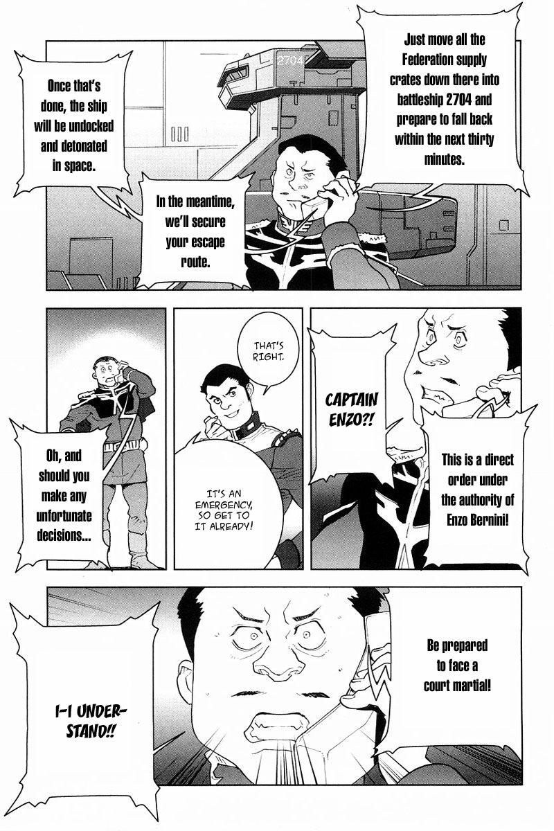 Kidou Senshi Gundam: C.D.A. Wakaki Suisei no Shouzou Chapter 18.2 page 18 - Chapter 18 v2 : file eighteen - emergency