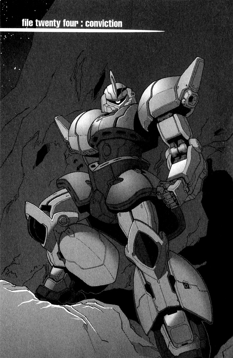 Kidou Senshi Gundam: C.D.A. Wakaki Suisei no Shouzou Chapter 24.2 page 1 - Chapter 24 v2 : file twenty four - conviction