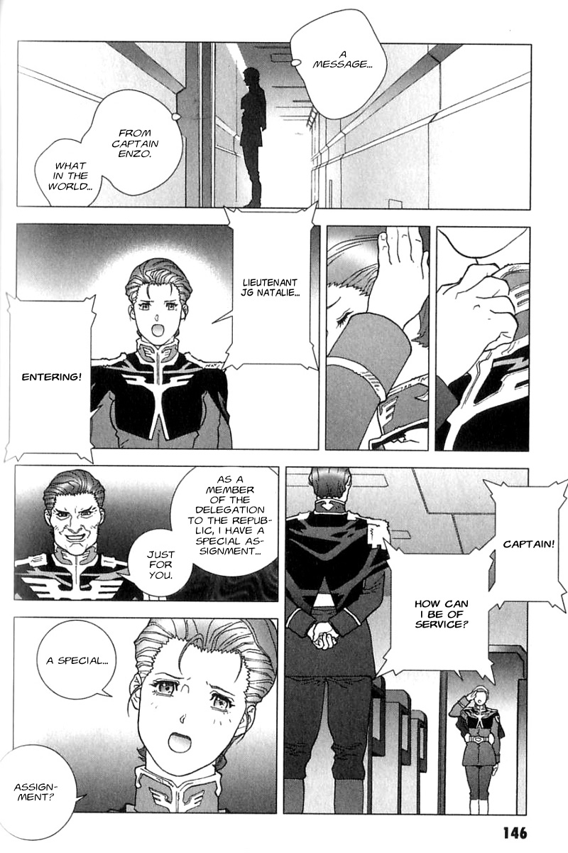 Kidou Senshi Gundam: C.D.A. Wakaki Suisei no Shouzou Chapter 27.2 page 24 - Chapter 27 v2 : file twenty seven - rumor