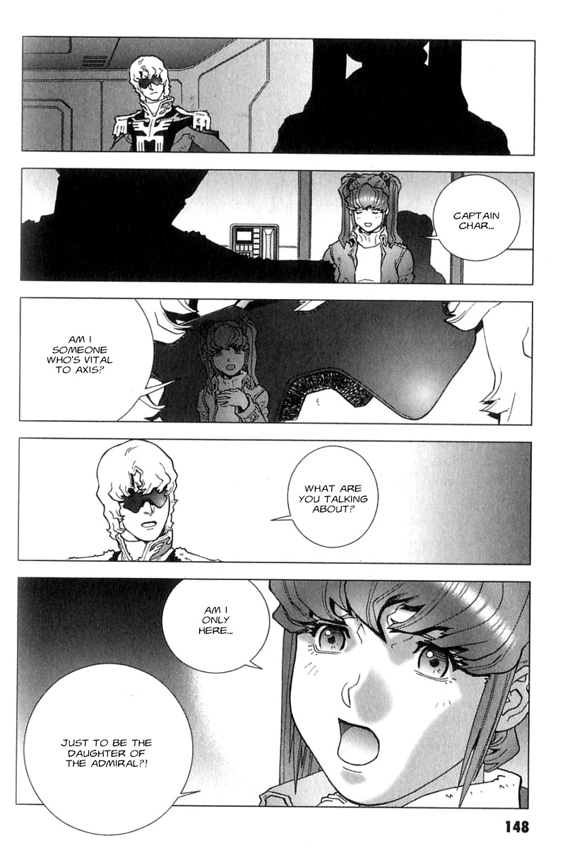 Kidou Senshi Gundam: C.D.A. Wakaki Suisei no Shouzou Chapter 27.2 page 26 - Chapter 27 v2 : file twenty seven - rumor