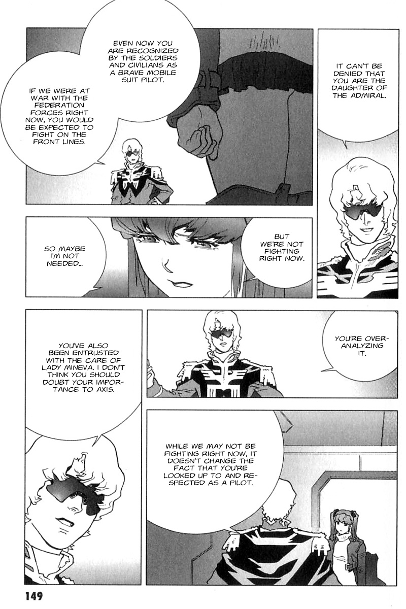 Kidou Senshi Gundam: C.D.A. Wakaki Suisei no Shouzou Chapter 27.2 page 27 - Chapter 27 v2 : file twenty seven - rumor