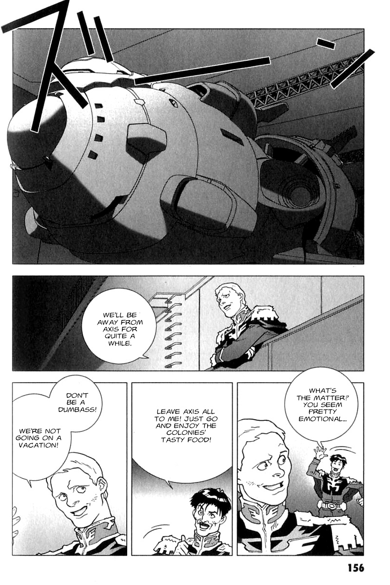 Kidou Senshi Gundam: C.D.A. Wakaki Suisei no Shouzou Chapter 27.2 page 34 - Chapter 27 v2 : file twenty seven - rumor