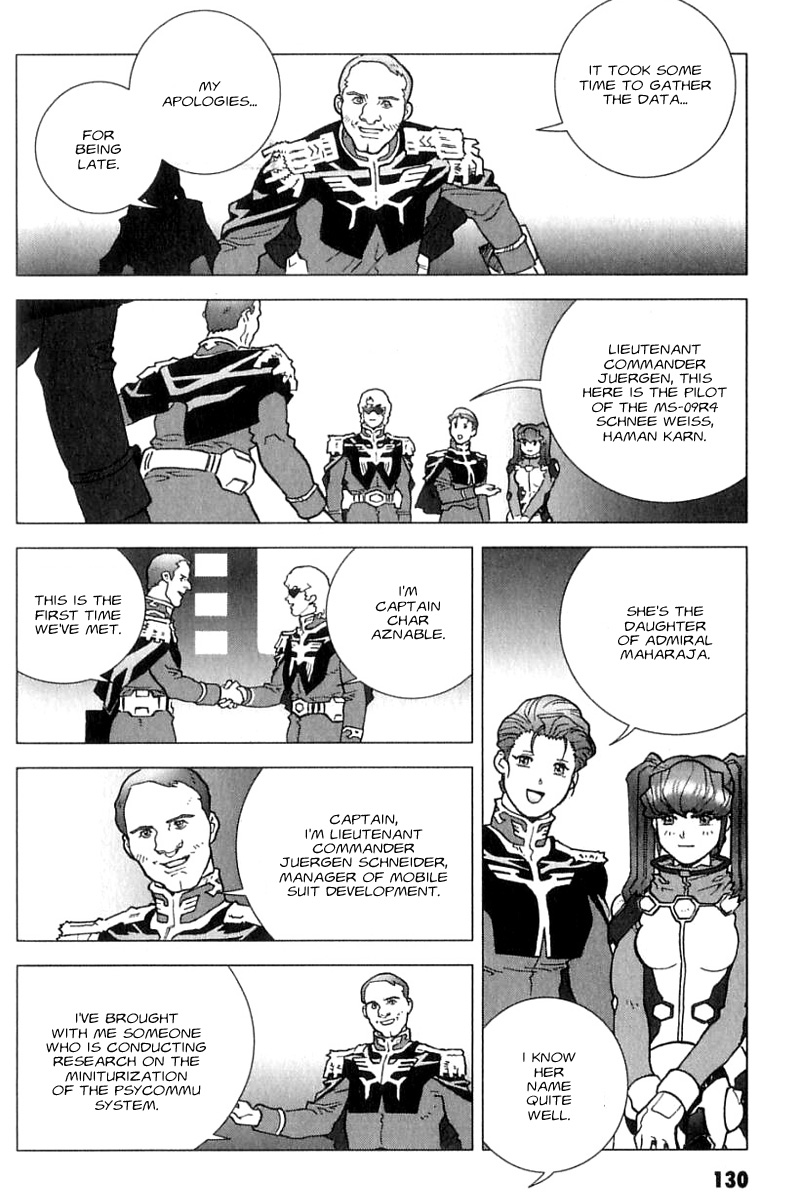 Kidou Senshi Gundam: C.D.A. Wakaki Suisei no Shouzou Chapter 27.2 page 8 - Chapter 27 v2 : file twenty seven - rumor