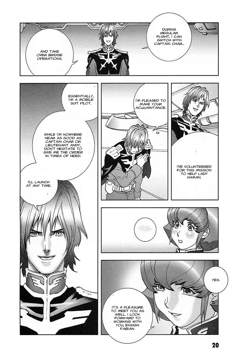 Kidou Senshi Gundam: C.D.A. Wakaki Suisei no Shouzou Chapter 28.2 page 22 - Chapter 28 v2 : file twenty eight - departure