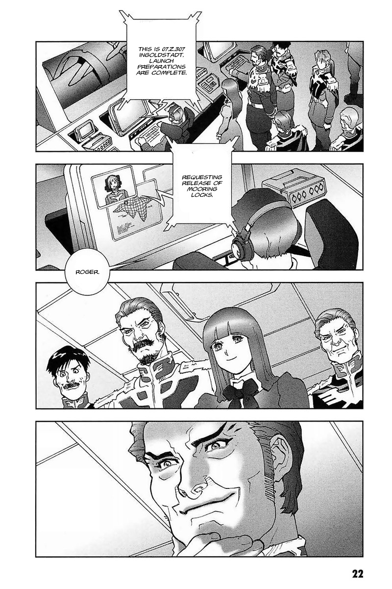 Kidou Senshi Gundam: C.D.A. Wakaki Suisei no Shouzou Chapter 28.2 page 24 - Chapter 28 v2 : file twenty eight - departure