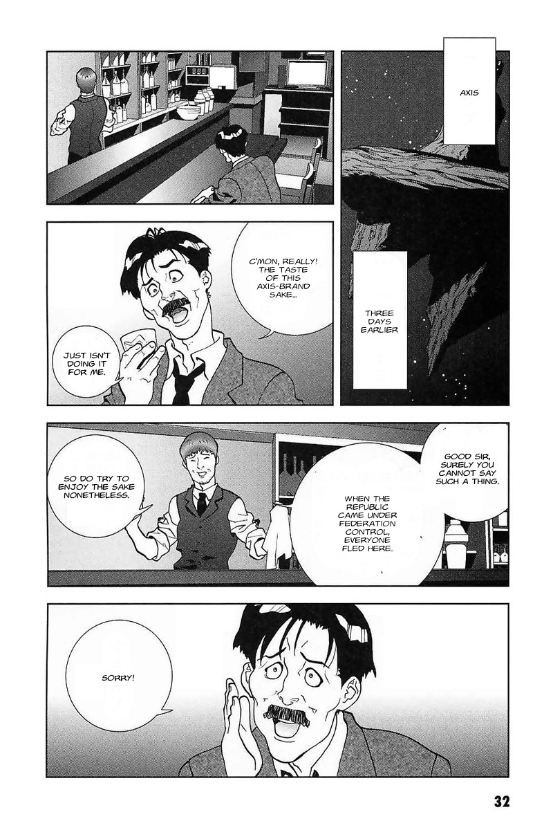 Kidou Senshi Gundam: C.D.A. Wakaki Suisei no Shouzou Chapter 29.2 page 7 - Chapter 29 v2 : file twenty nine - vagrant
