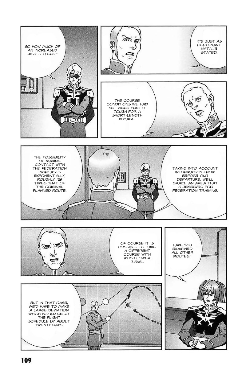 Kidou Senshi Gundam: C.D.A. Wakaki Suisei no Shouzou Chapter 31.2 page 11 - Chapter 31 v2 : file thirty one - lane chance