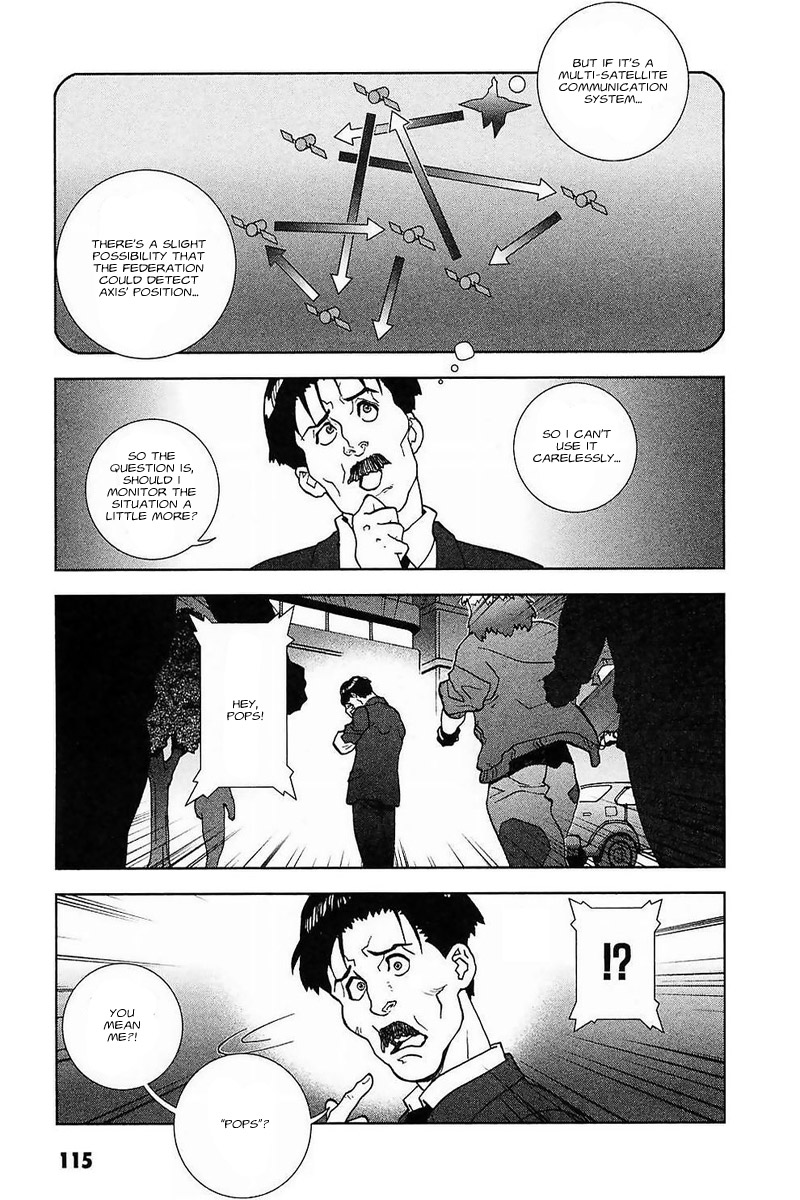 Kidou Senshi Gundam: C.D.A. Wakaki Suisei no Shouzou Chapter 31.2 page 17 - Chapter 31 v2 : file thirty one - lane chance