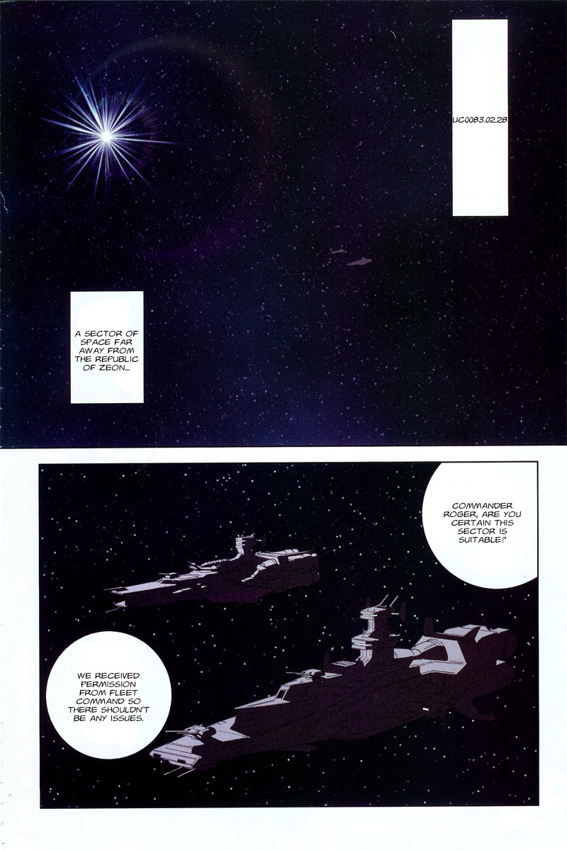 Kidou Senshi Gundam: C.D.A. Wakaki Suisei no Shouzou Chapter 32.2 page 2 - Chapter 32 v2 : file thirty two - encounter