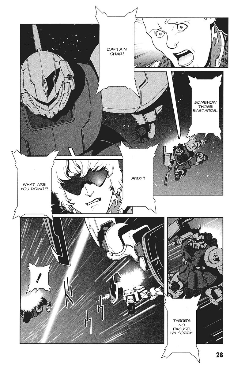 Kidou Senshi Gundam: C.D.A. Wakaki Suisei no Shouzou Chapter 33.2 page 28 - Chapter 33 v2 : file thirty three - reinforcements