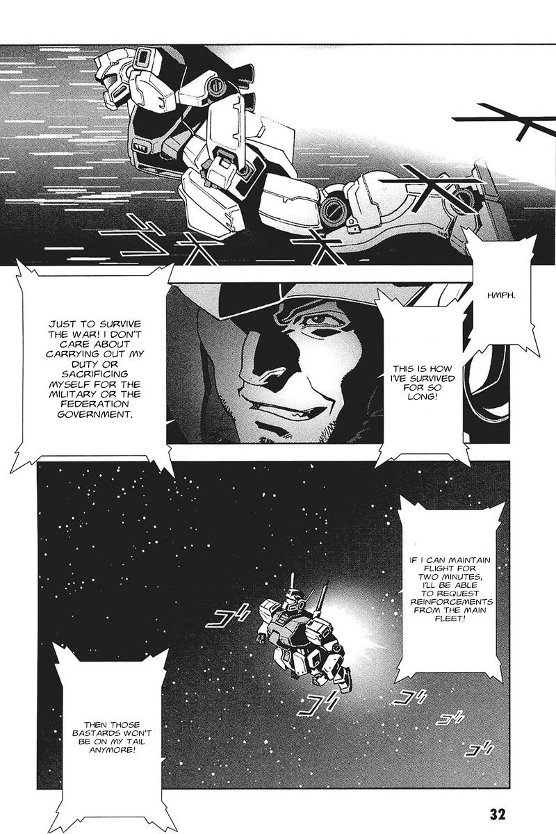 Kidou Senshi Gundam: C.D.A. Wakaki Suisei no Shouzou Chapter 33.2 page 32 - Chapter 33 v2 : file thirty three - reinforcements
