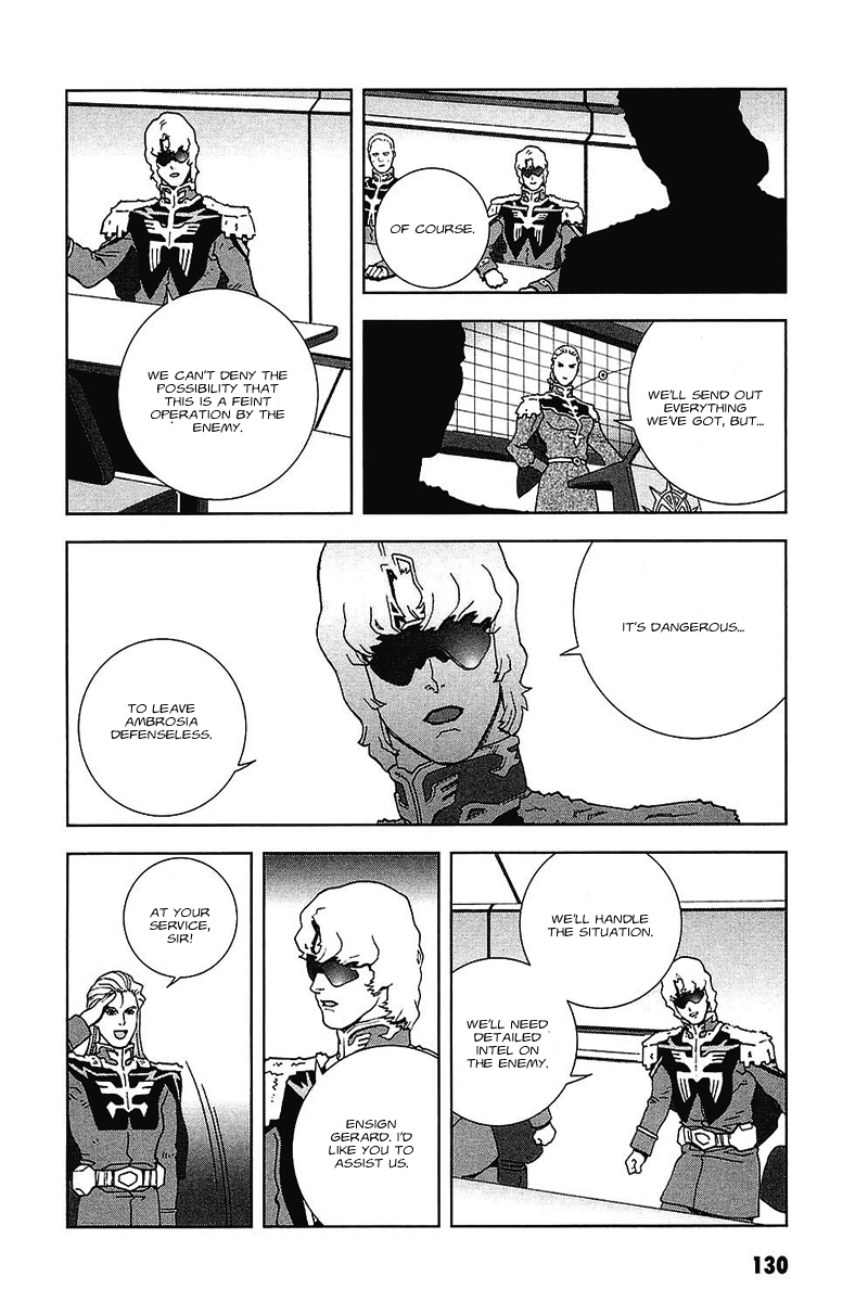 Kidou Senshi Gundam: C.D.A. Wakaki Suisei no Shouzou Chapter 36.2 page 23 - Chapter 36 v2 : file thirty six - leakage