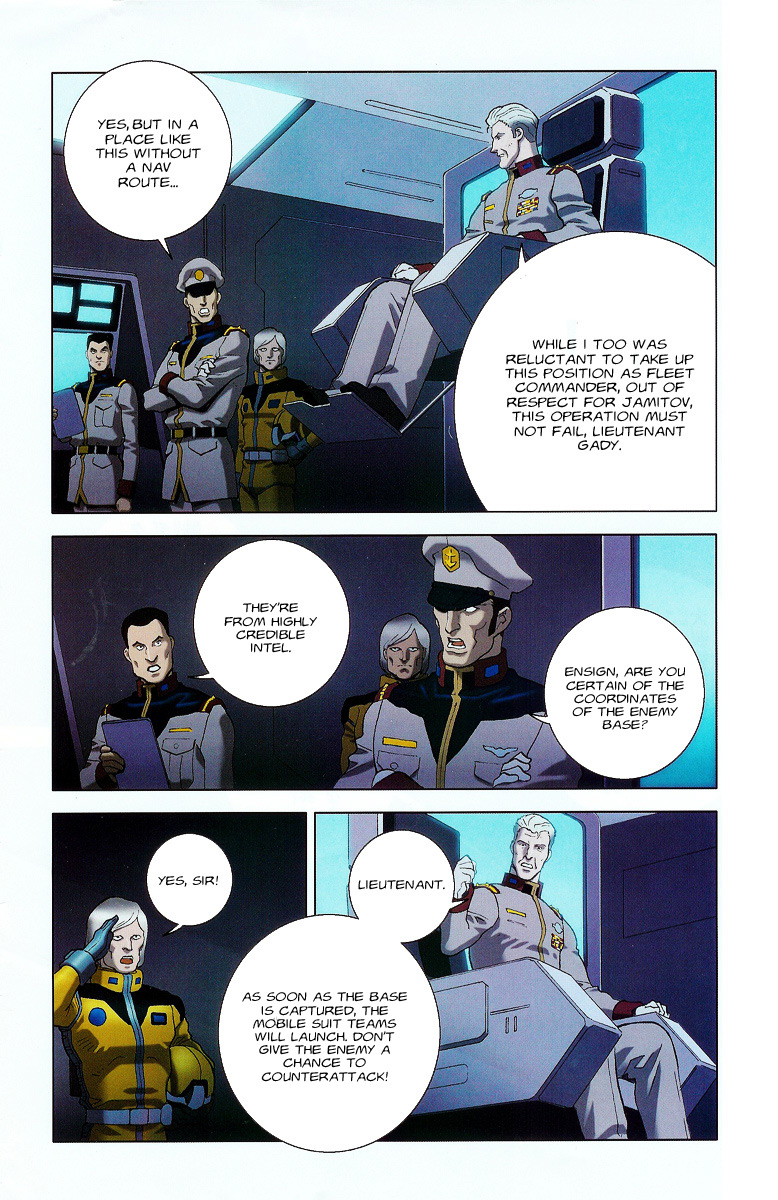 Kidou Senshi Gundam: C.D.A. Wakaki Suisei no Shouzou Chapter 36.2 page 3 - Chapter 36 v2 : file thirty six - leakage