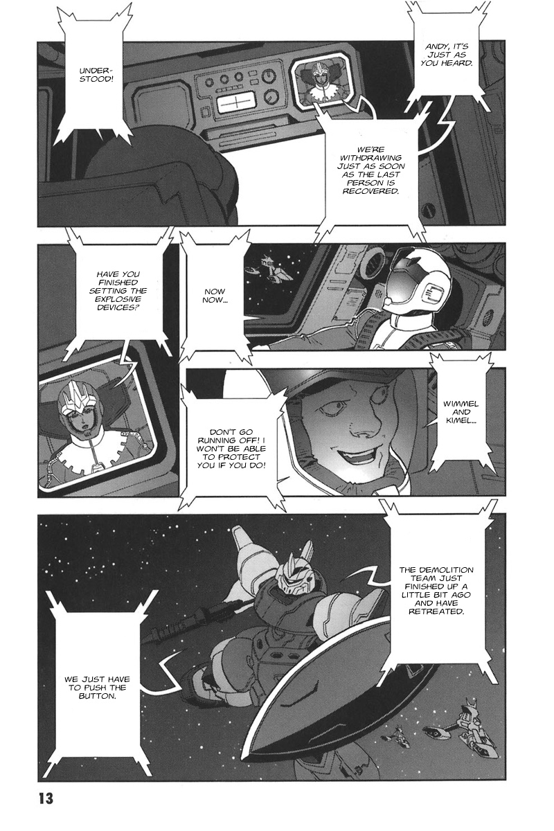 Kidou Senshi Gundam: C.D.A. Wakaki Suisei no Shouzou Chapter 38.2 page 15 - Chapter 38 v2 : file thirty eight - bonds