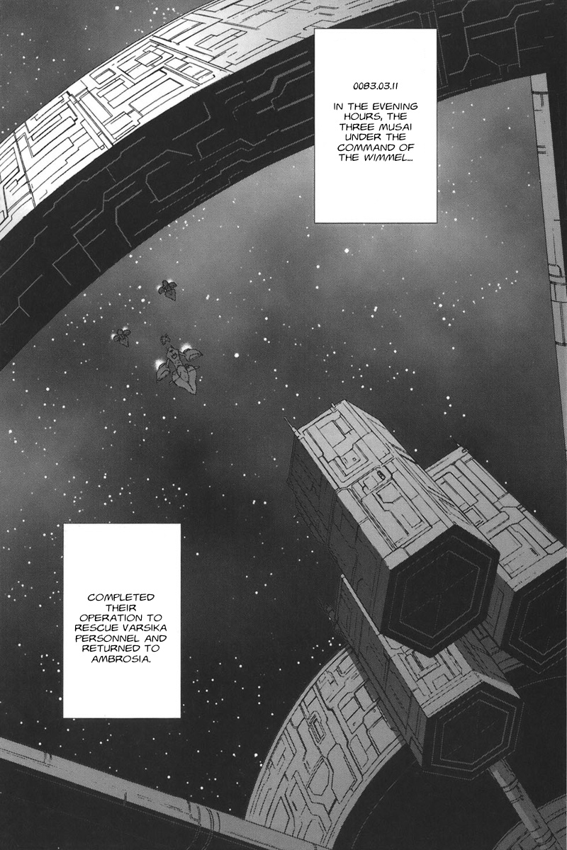 Kidou Senshi Gundam: C.D.A. Wakaki Suisei no Shouzou Chapter 38.2 page 27 - Chapter 38 v2 : file thirty eight - bonds