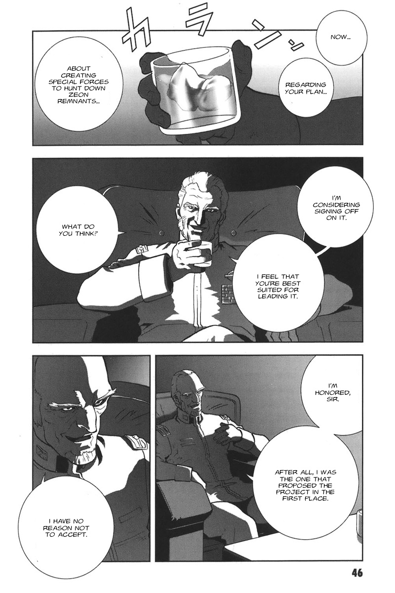 Kidou Senshi Gundam: C.D.A. Wakaki Suisei no Shouzou Chapter 39.2 page 12 - Chapter 39 v2 : file thirty nine - clue