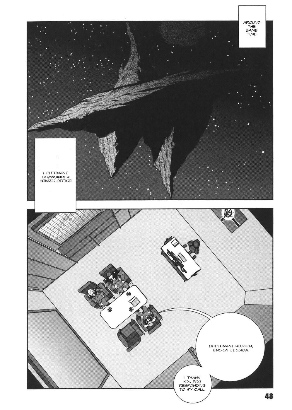 Kidou Senshi Gundam: C.D.A. Wakaki Suisei no Shouzou Chapter 39.2 page 14 - Chapter 39 v2 : file thirty nine - clue