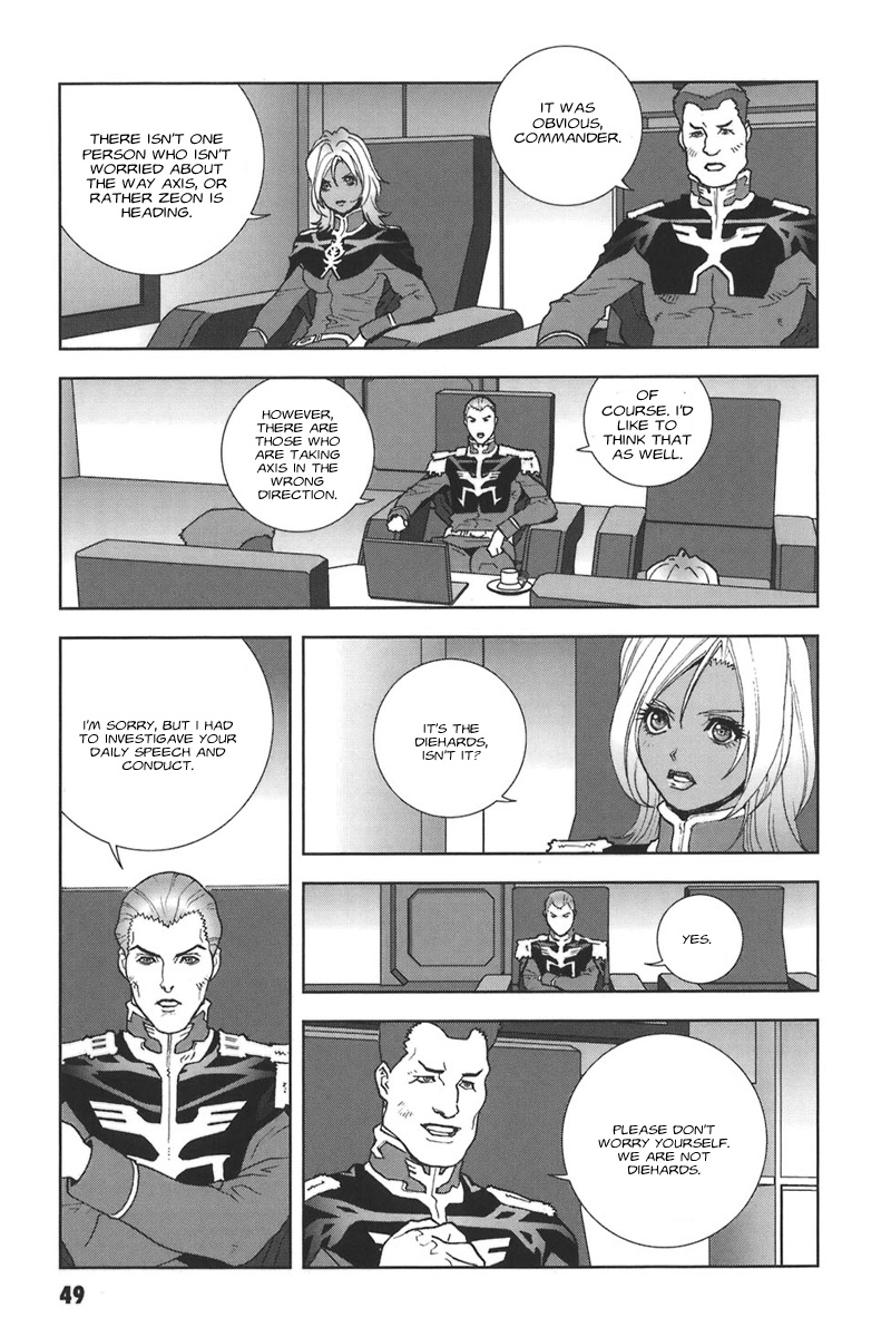 Kidou Senshi Gundam: C.D.A. Wakaki Suisei no Shouzou Chapter 39.2 page 15 - Chapter 39 v2 : file thirty nine - clue