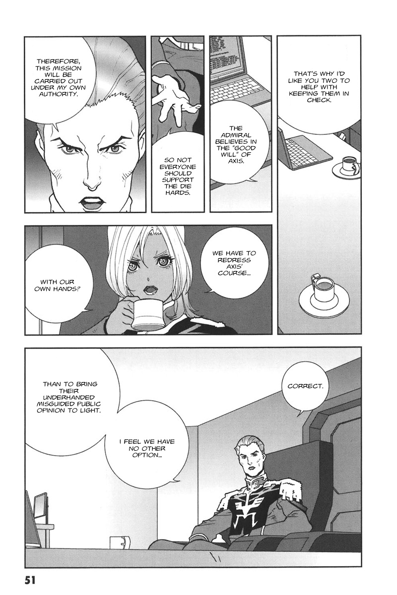 Kidou Senshi Gundam: C.D.A. Wakaki Suisei no Shouzou Chapter 39.2 page 17 - Chapter 39 v2 : file thirty nine - clue