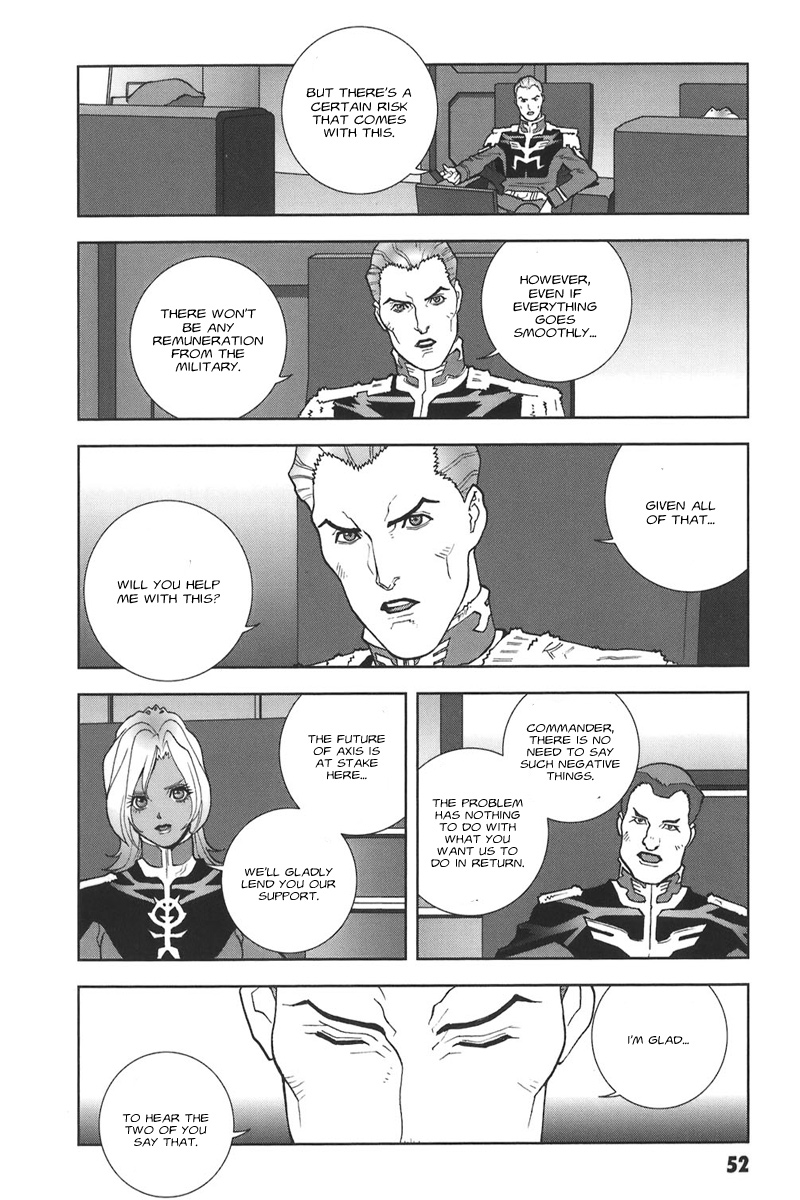 Kidou Senshi Gundam: C.D.A. Wakaki Suisei no Shouzou Chapter 39.2 page 18 - Chapter 39 v2 : file thirty nine - clue