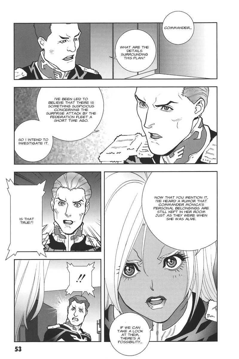 Kidou Senshi Gundam: C.D.A. Wakaki Suisei no Shouzou Chapter 39.2 page 19 - Chapter 39 v2 : file thirty nine - clue