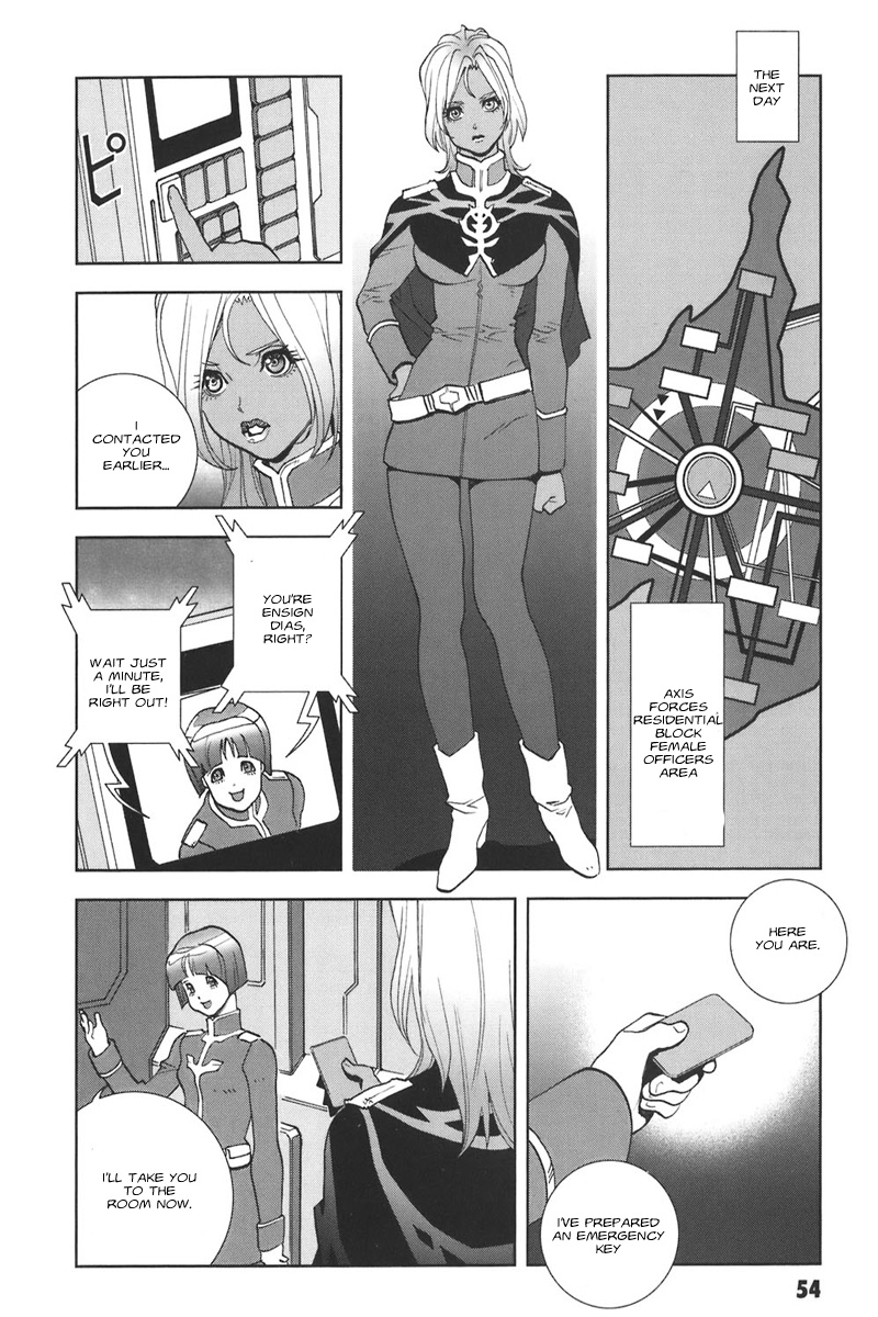 Kidou Senshi Gundam: C.D.A. Wakaki Suisei no Shouzou Chapter 39.2 page 20 - Chapter 39 v2 : file thirty nine - clue