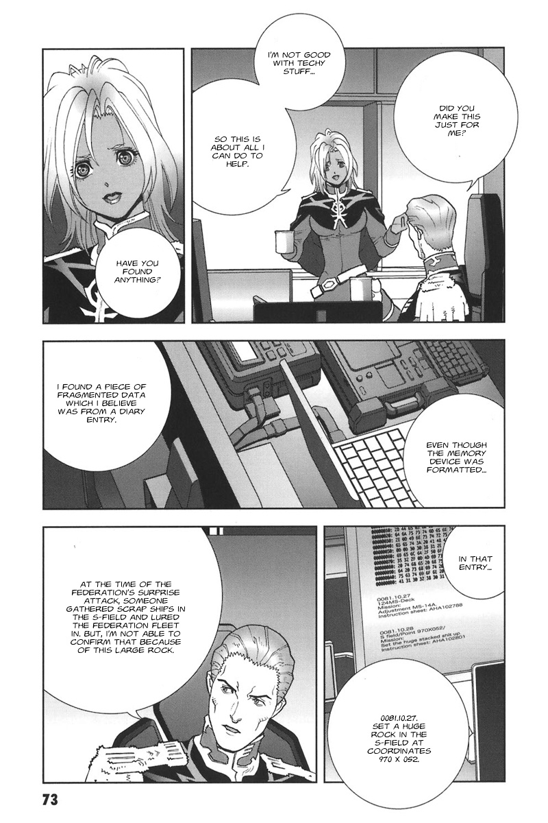 Kidou Senshi Gundam: C.D.A. Wakaki Suisei no Shouzou Chapter 40.2 page 14 - Chapter 40 v2 : file forty - inspection